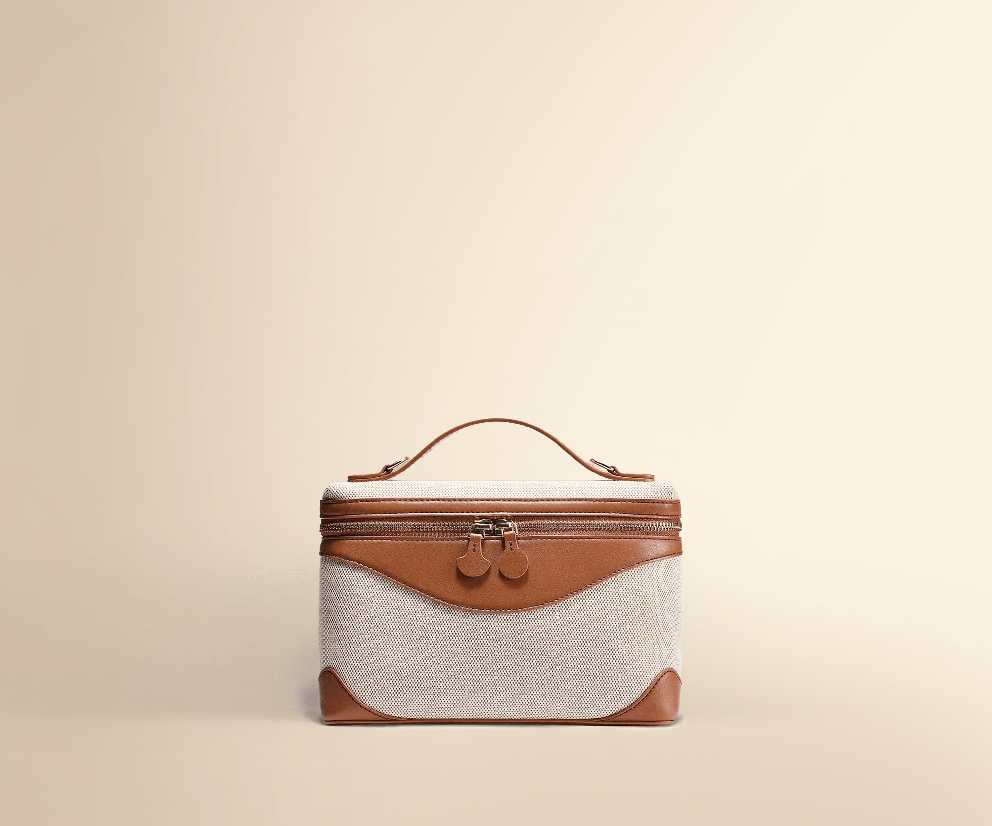 OLEADA NYC Leather Handbag > Women Work Bag > Top Handle Bag > Shoulder Bag > Mini Bag Color_Sand Mini Anchor Bag