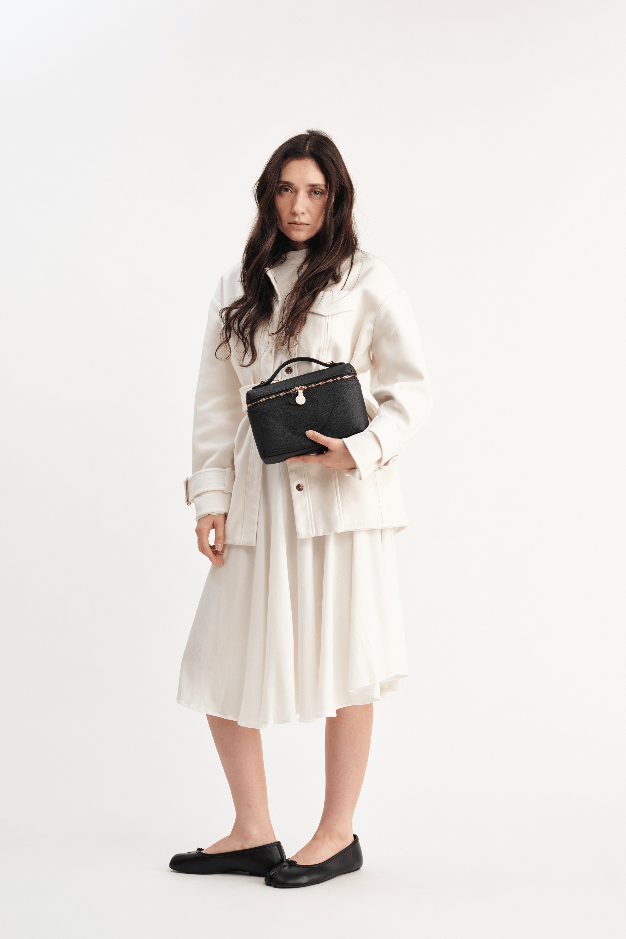 OLEADA NYC Leather Handbag > Women Work Bag > Top Handle Bag > Shoulder Bag > Mini Bag Mini Anchor Bag