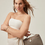 OLEADA NYC Leather Handbag > Women Work Bag > Top Handle Bag > Shoulder Bag > Mini Bag Mini Anchor Bag