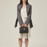 OLEADA NYC Leather Handbag > Women Work Bag > Top Handle Bag > Shoulder Bag > Mini Bag Mini Anchor Bag