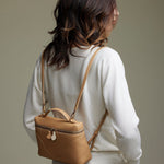 OLEADA NYC Leather Handbag > Women Work Bag > Top Handle Bag > Shoulder Bag > Mini Bag Mini Anchor Bag