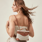 OLEADA NYC Leather Handbag > Women Work Bag > Top Handle Bag > Shoulder Bag > Mini Bag Mini Anchor Bag