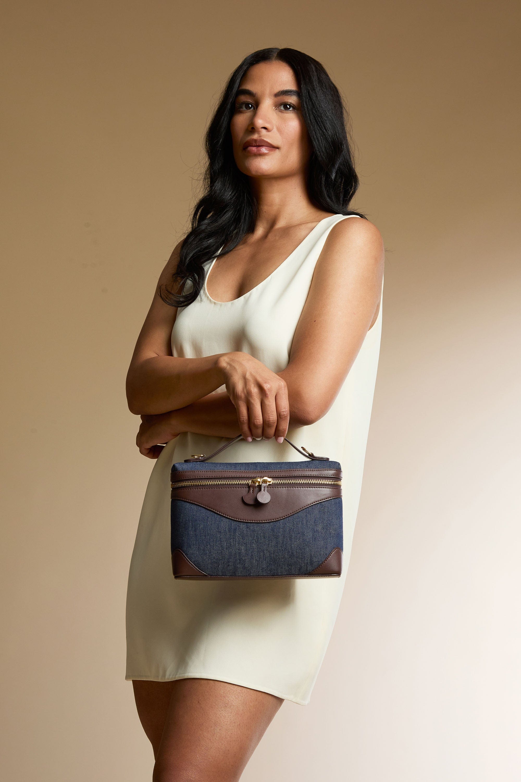 OLEADA NYC Leather Handbag > Women Work Bag > Top Handle Bag > Shoulder Bag > Mini Bag Mini Anchor Bag