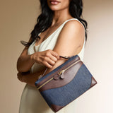 OLEADA NYC Leather Handbag > Women Work Bag > Top Handle Bag > Shoulder Bag > Mini Bag Mini Anchor Bag