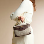 OLEADA NYC Leather Handbag > Women Work Bag > Top Handle Bag > Shoulder Bag > Mini Bag Mini Anchor Bag