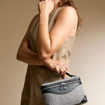 OLEADA NYC Leather Handbag > Women Work Bag > Top Handle Bag > Shoulder Bag > Mini Bag Mini Anchor Bag