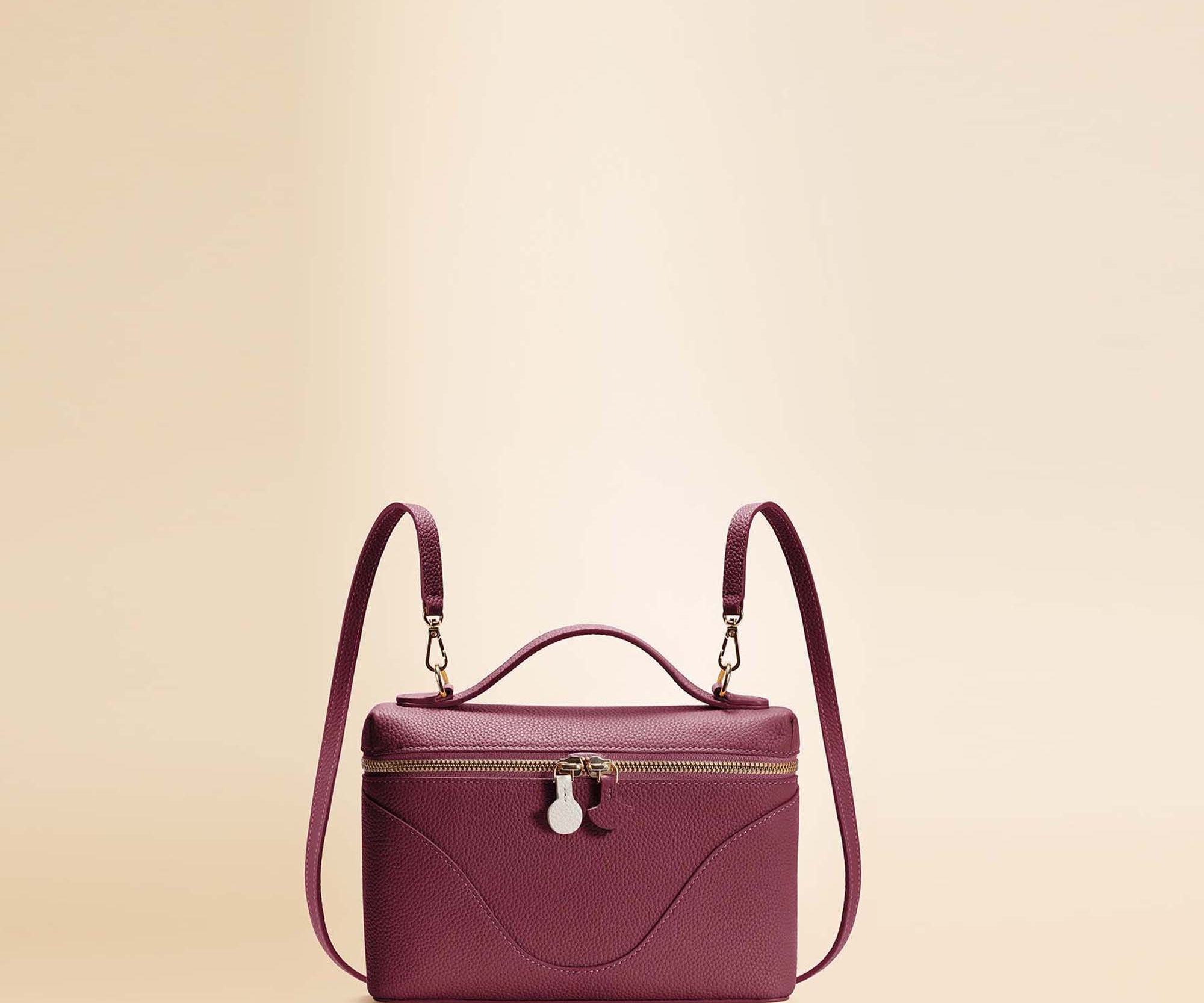 OLEADA NYC Leather Handbag > Women Work Bag > Top Handle Bag > Shoulder Bag > Mini Bag Mini Anchor Bag