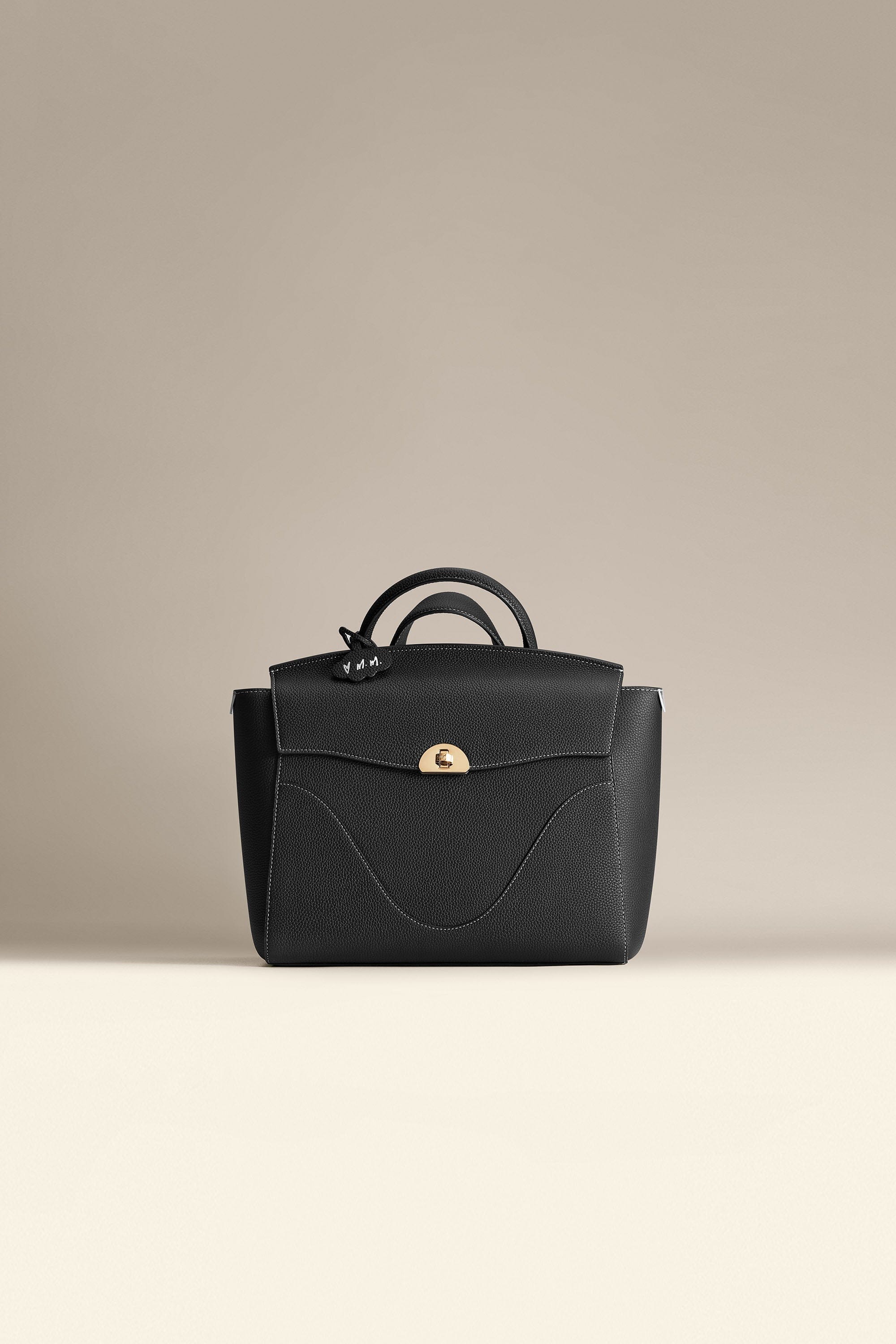 OLEADA NYC Leather Women Work Bag > Convertible To Business Backpack Bag > 13 Inch Laptop Bag > Crossbody Shoulder Bag > Luxury Travel Backpack Color_Caviar(MM Version) Wavia Bag