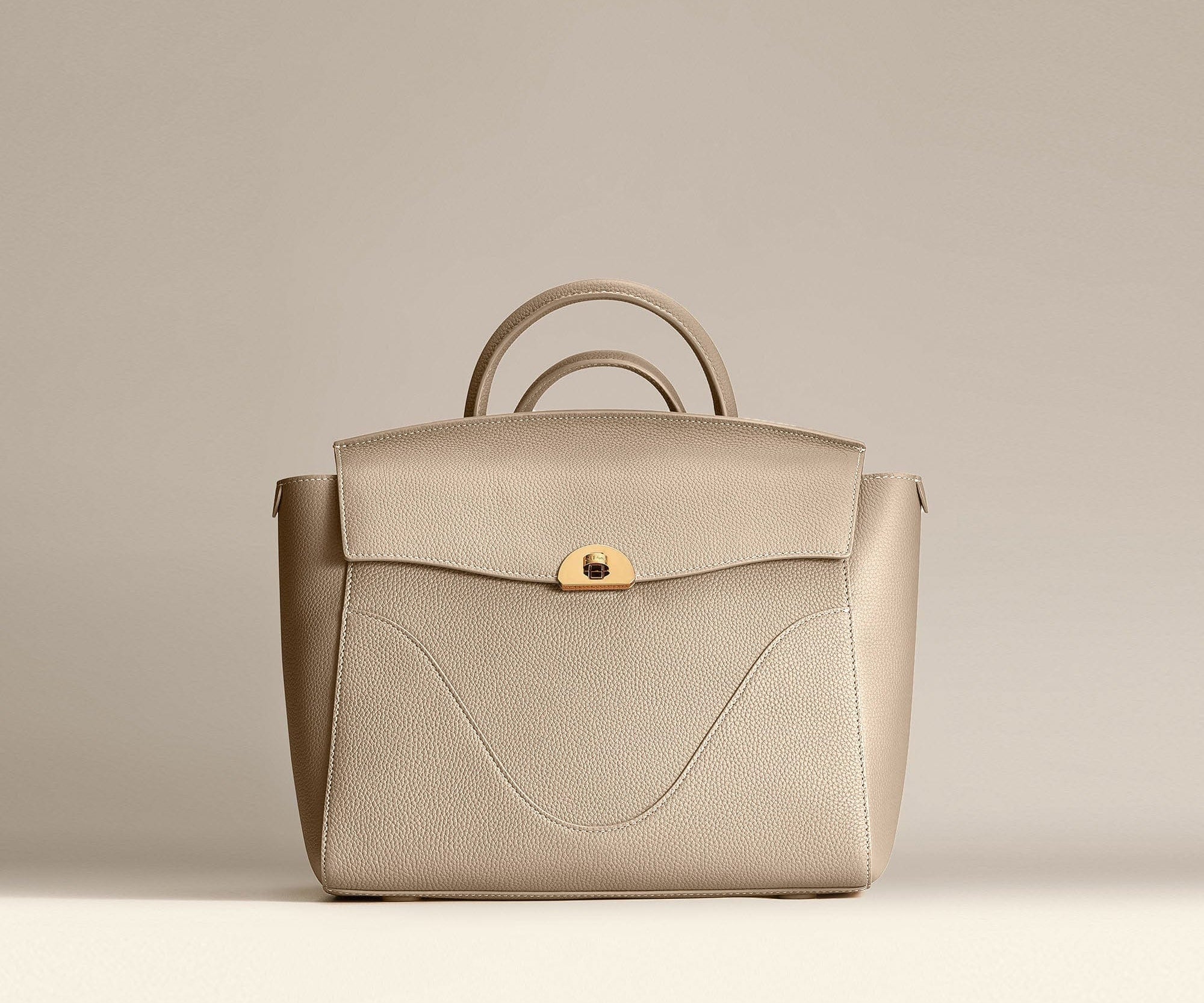 OLEADA NYC Leather Women Work Bag > Convertible To Business Backpack Bag > 14 Inch Laptop Bag > Crossbody Shoulder Bag > Luxury Travel Backpack Wavia Bag Plus