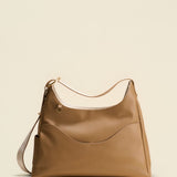 OLEADA NYC Mini Hobo Bag > Women Leather Bag For All Occasions > multiple interior and exterior pockets with a laptop compartment > 13 inch laptop bag > convertible to shoulder bag Reverie Hobo
