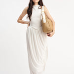 OLEADA NYC Mini Hobo Bag > Women Leather Bag For All Occasions > multiple interior and exterior pockets with a laptop compartment > 13 inch laptop bag > convertible to shoulder bag Reverie Hobo