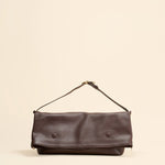 OLEADA NYC Shoulder Bag > Leather Shoulder Bag For Women > Leather Handbag > Convertible To Handbag > Fits 14" laptop> Marina Foldover Bag