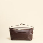 OLEADA NYC Shoulder Bag > Leather Shoulder Bag For Women > Leather Handbag > Convertible To Handbag > Fits 14" laptop> Marina Foldover Bag