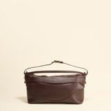 OLEADA NYC Shoulder Bag > Leather Shoulder Bag For Women > Leather Handbag > Convertible To Handbag > Fits 14" laptop> Marina Foldover Bag