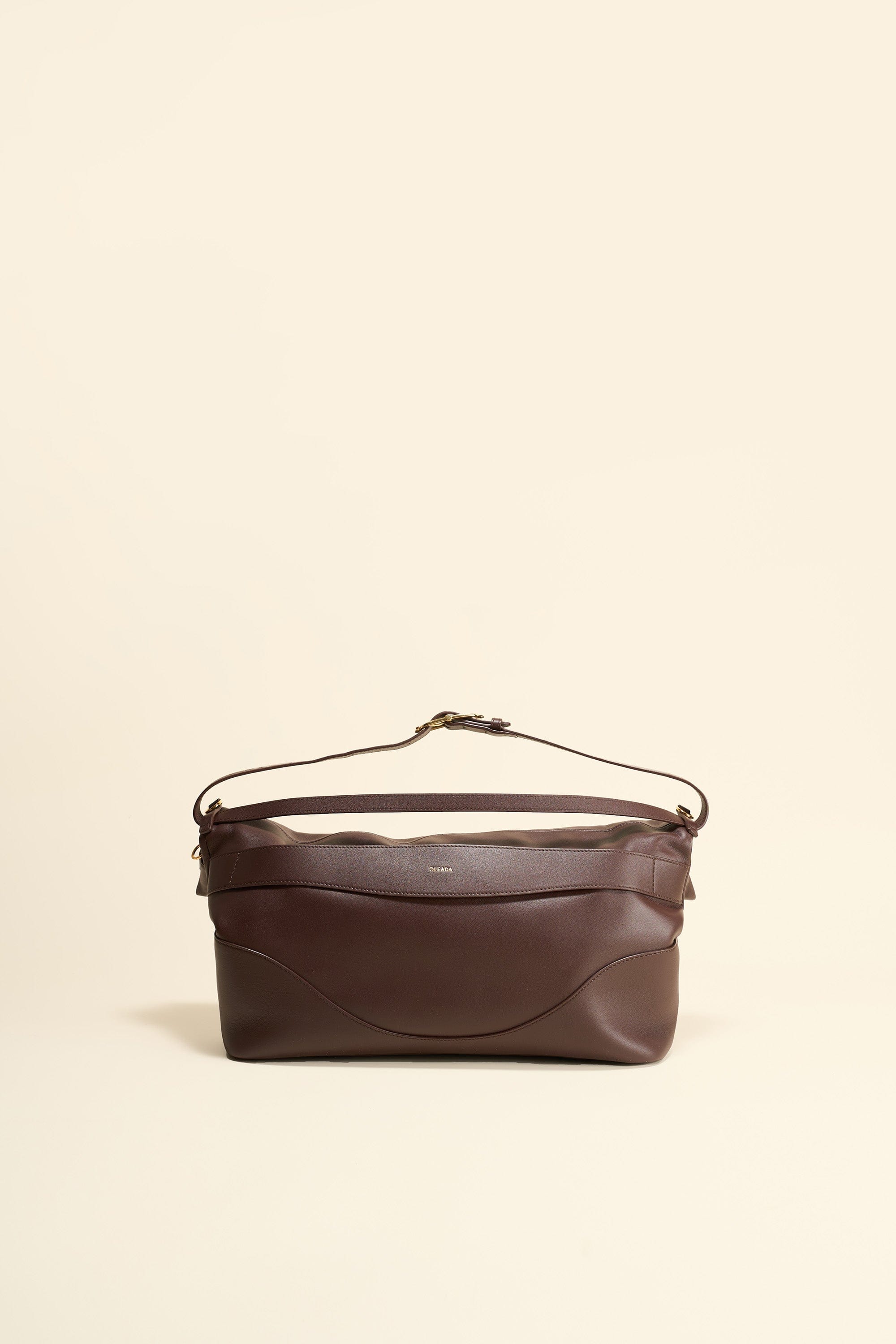 OLEADA NYC Shoulder Bag > Leather Shoulder Bag For Women > Leather Handbag > Convertible To Handbag > Fits 14" laptop> Marina Foldover Bag