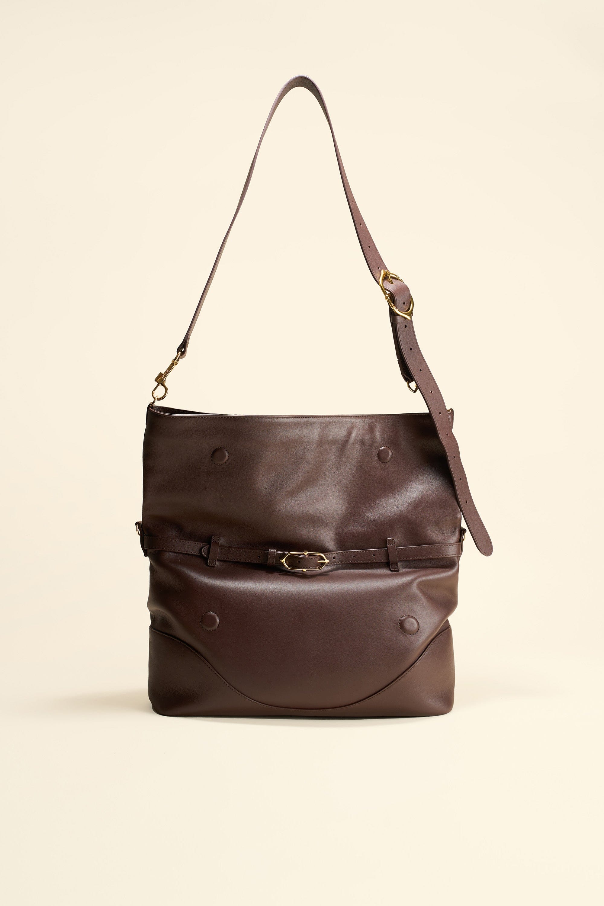 OLEADA NYC Shoulder Bag > Leather Shoulder Bag For Women > Leather Handbag > Convertible To Handbag > Fits 14" laptop> Marina Foldover Bag