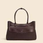 OLEADA NYC Tote Bag > Leather Tote Bag For Women > Mini Handbag > Convertible To Shoulder Bag > Fits 14" laptop> Marina Tote