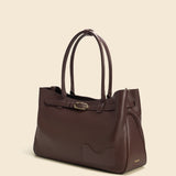 OLEADA NYC Tote Bag > Leather Tote Bag For Women > Mini Handbag > Convertible To Shoulder Bag > Fits 14" laptop> Marina Tote