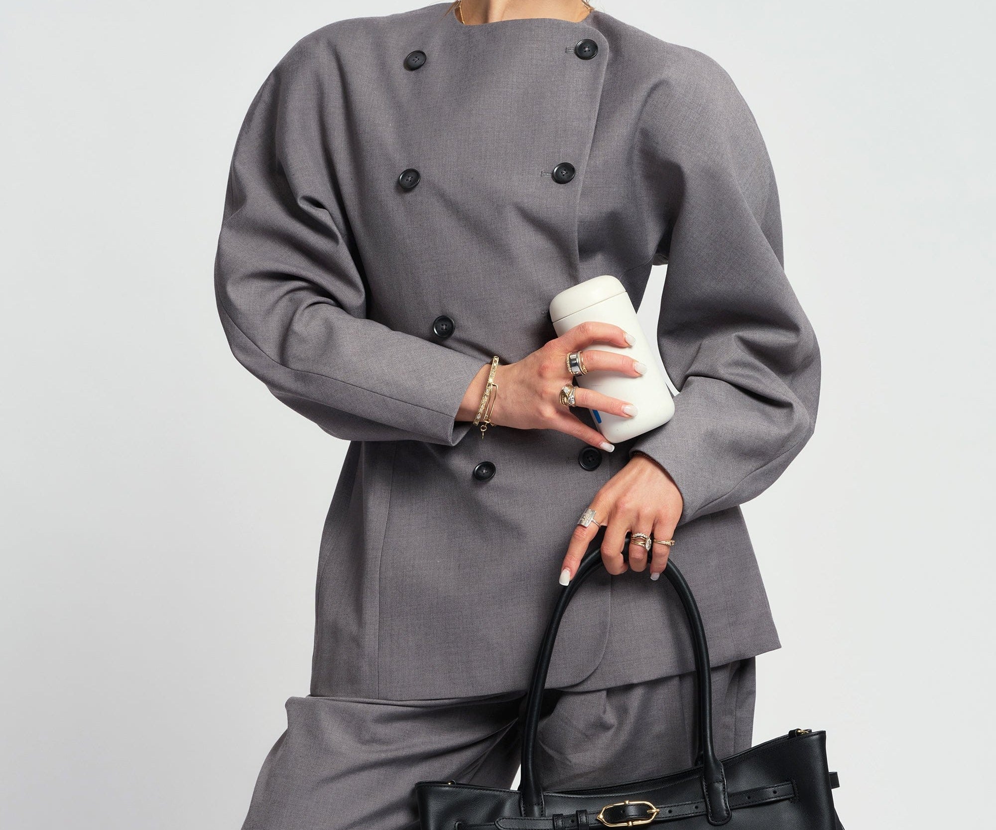 OLEADA NYC Tote Bag > Leather Tote Bag For Women > Mini Handbag > Convertible To Shoulder Bag > Fits 14" laptop> Marina Tote