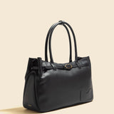 OLEADA NYC Tote Bag > Leather Tote Bag For Women > Mini Handbag > Convertible To Shoulder Bag > Fits 14" laptop> Marina Tote