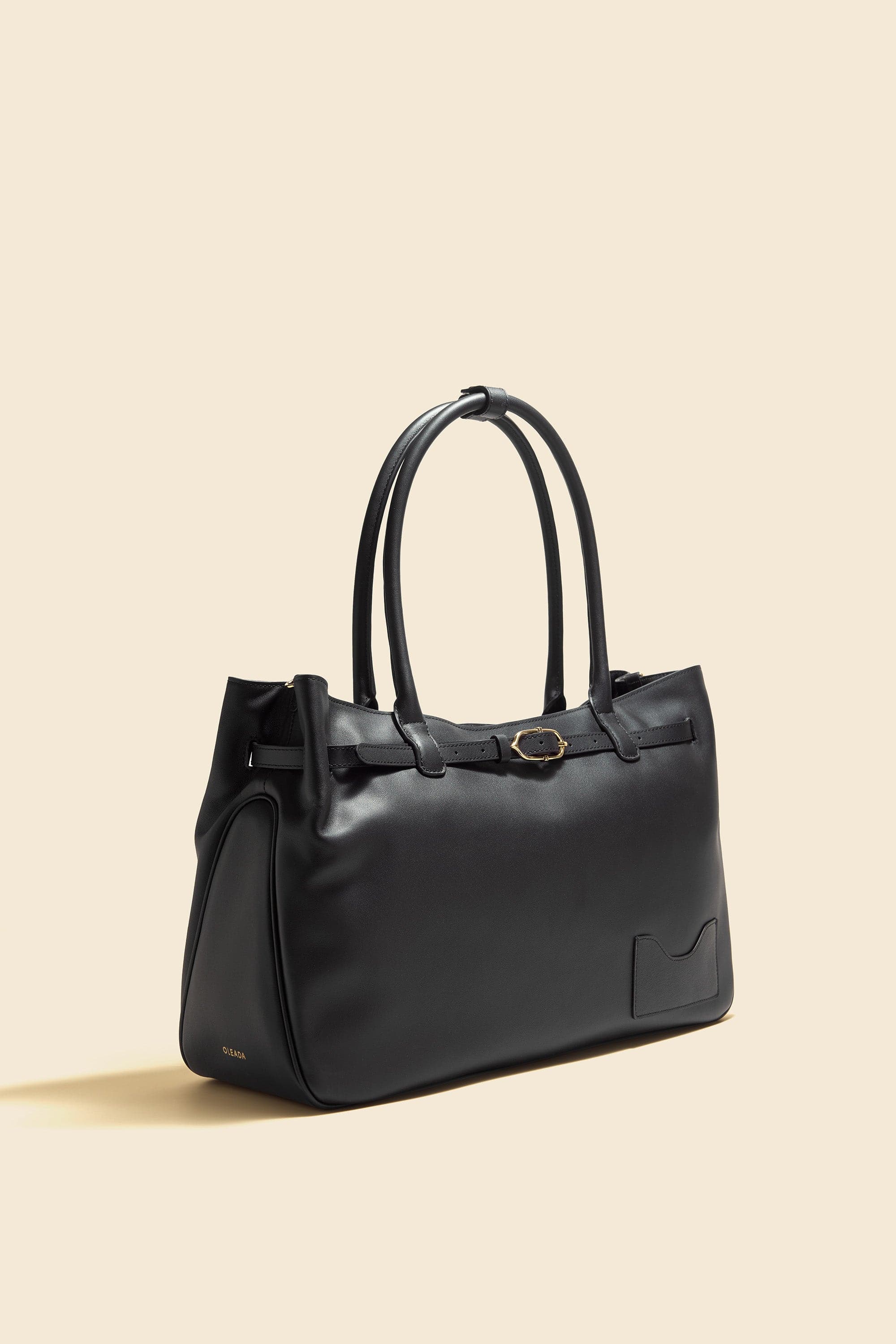 OLEADA NYC Tote Bag > Leather Tote Bag For Women > Mini Handbag > Convertible To Shoulder Bag > Fits 14" laptop> Marina Tote