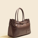 OLEADA NYC Tote Bag > Leather Tote Bag For Women > Mini Handbag > Convertible To Shoulder Bag > Fits 14" laptop> Marina Tote