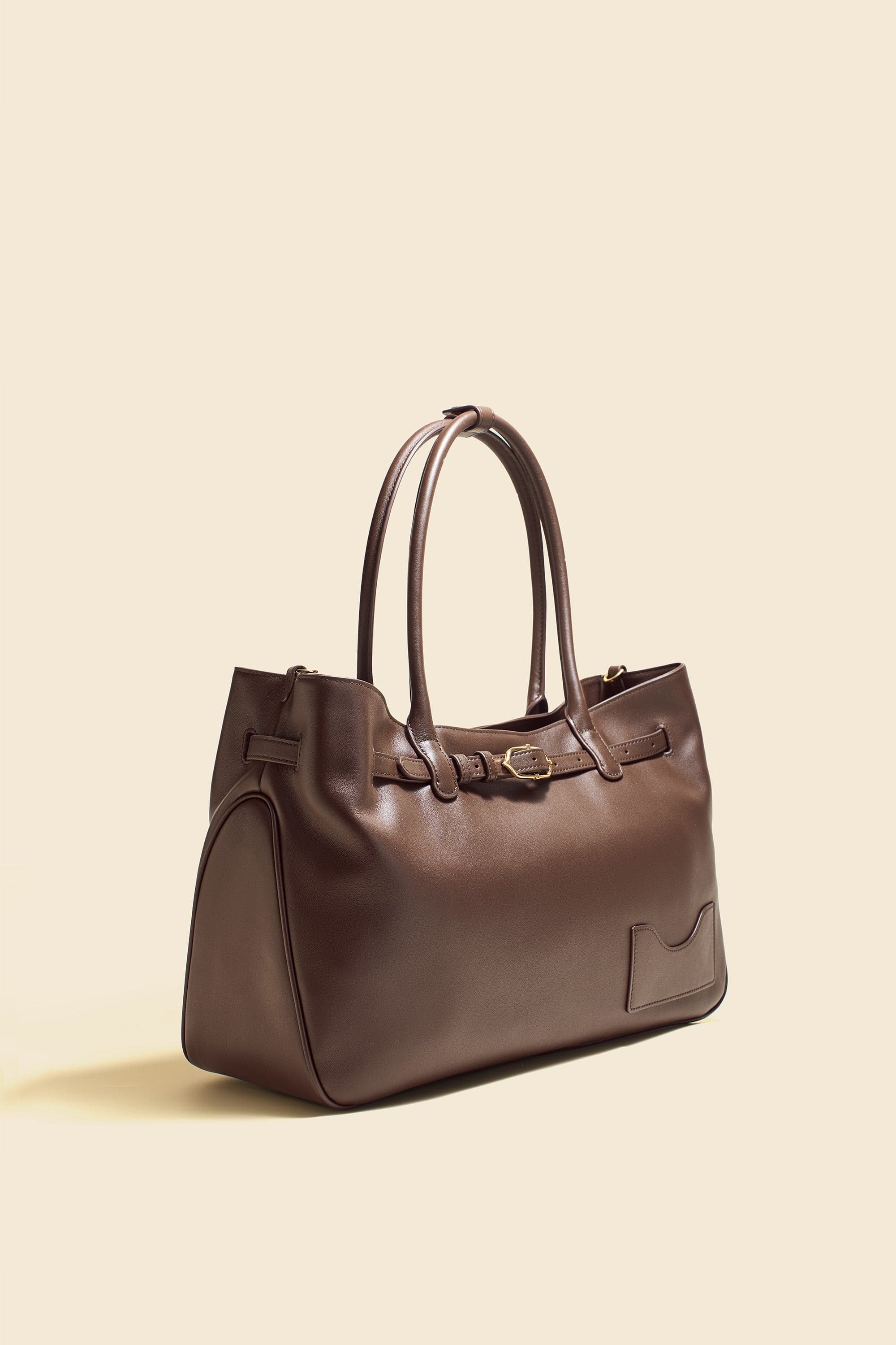 OLEADA NYC Tote Bag > Leather Tote Bag For Women > Mini Handbag > Convertible To Shoulder Bag > Fits 14" laptop> Marina Tote