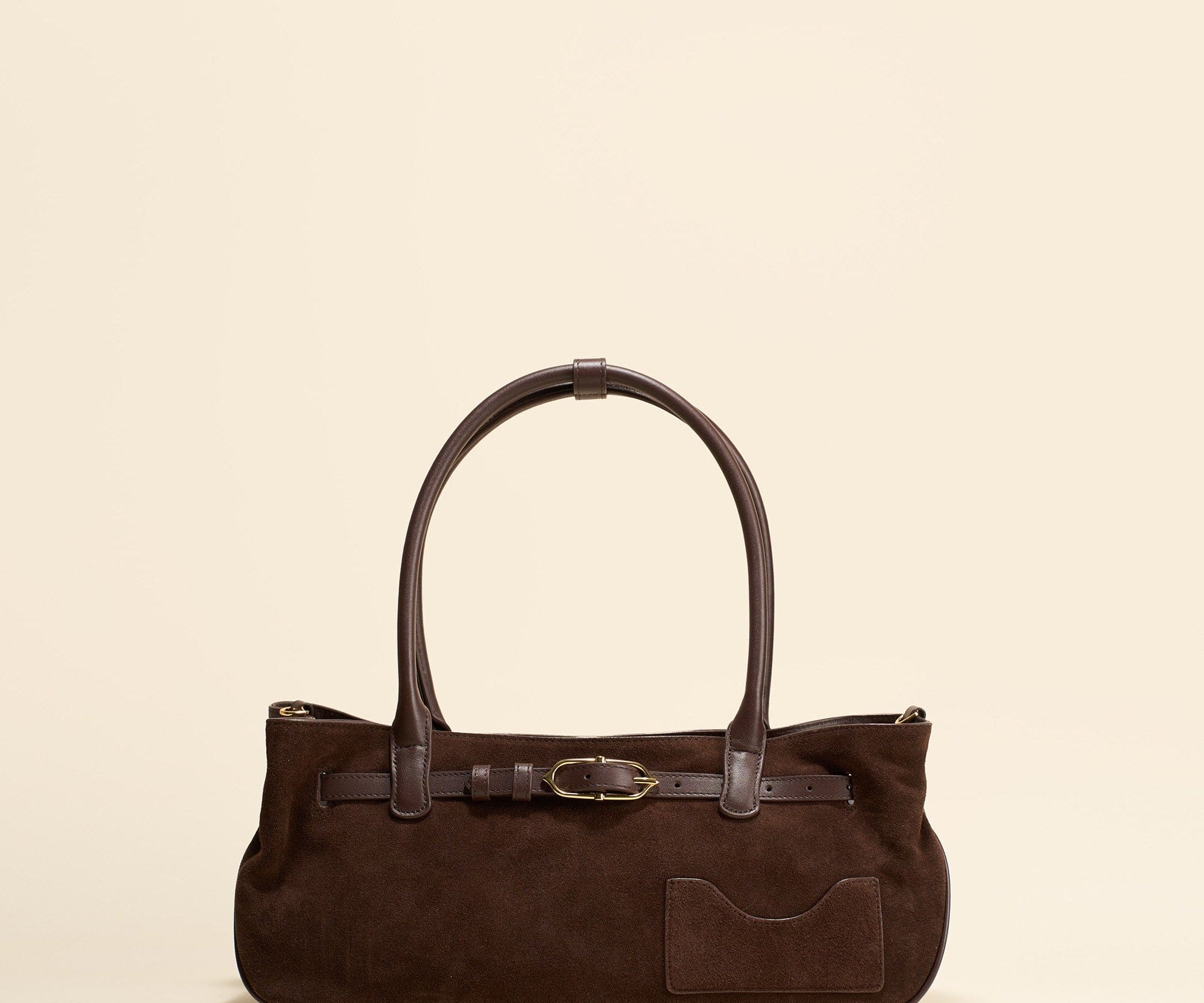 OLEADA NYC Tote Bag > Leather Tote Bag For Women > Mini Handbag > Convertible To Shoulder Bag > Fits iPad> Color_Mocha Mini Marina Tote
