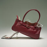 OLEADA NYC Tote Bag > Leather Tote Bag For Women > Mini Handbag > Convertible To Shoulder Bag > Fits iPad> Mini Marina Tote