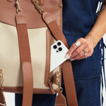 OLEADA NYC Women Work Bag > Leather Bag > Business Travel Backpack > Fits Up To 14'' Laptops Coast Backpack