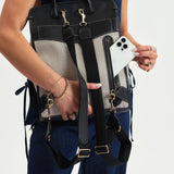 OLEADA NYC Women Work Bag > Leather Bag > Business Travel Backpack > Fits Up To 14'' Laptops Coast Backpack