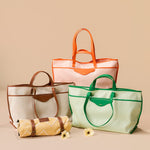 OLEADA NYC Women Work Bag > Leather Bag > Business Travel Beach Bags> Fits Up To 16'' Laptops Coast Beach Tote
