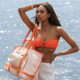 OLEADA NYC Women Work Bag > Leather Bag > Business Travel Beach Bags> Fits Up To 16'' Laptops Coast Beach Tote