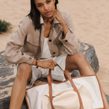 OLEADA NYC Women Work Bag > Leather Bag > Business Travel Beach Bags> Fits Up To 16'' Laptops Coast Beach Tote