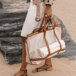OLEADA NYC Women Work Bag > Leather Bag > Business Travel Beach Bags> Fits Up To 16'' Laptops Coast Beach Tote