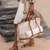 OLEADA NYC Women Work Bag > Leather Bag > Business Travel Beach Bags> Fits Up To 16'' Laptops Coast Beach Tote