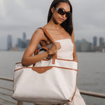 OLEADA NYC Women Work Bag > Leather Bag > Business Travel Beach Bags> Fits Up To 16'' Laptops Coast Beach Tote