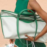 OLEADA NYC Women Work Bag > Leather Bag > Business Travel Beach Bags> Fits Up To 16'' Laptops Coast Beach Tote