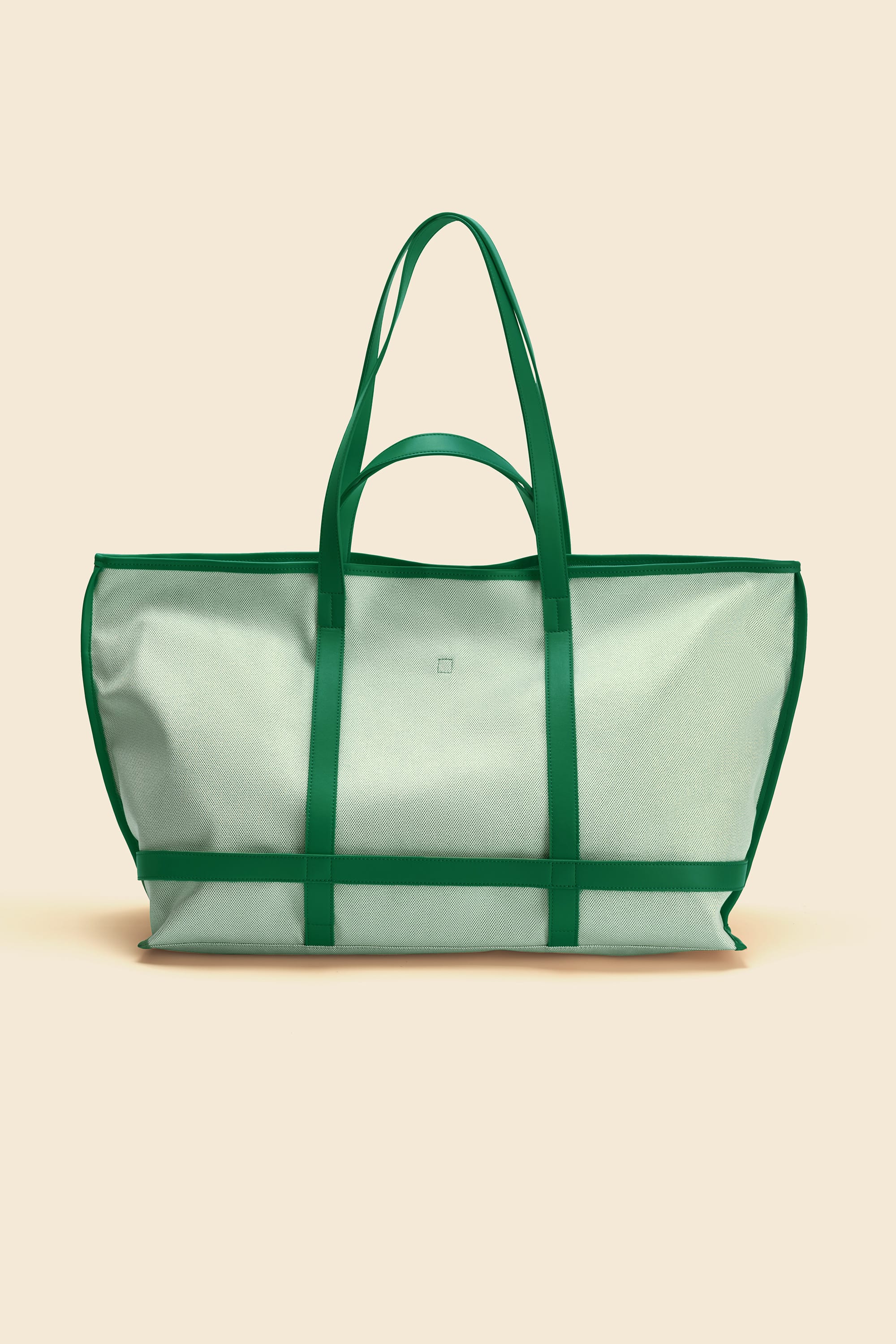 Waterproof Beach Tote Bag for Women, Vegan Leather, Travel & Beach, Orange