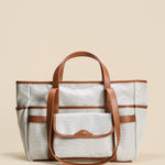 OLEADA NYC Women Work Bag > Leather Bag > Business Travel Beach Bags> Fits Up To 16'' Laptops Coast City Tote