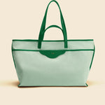 OLEADA NYC Women Work Bag > Leather Bag > Business Travel Beach Bags> Fits Up To 16'' Laptops Color_Sereia Coast Beach Tote