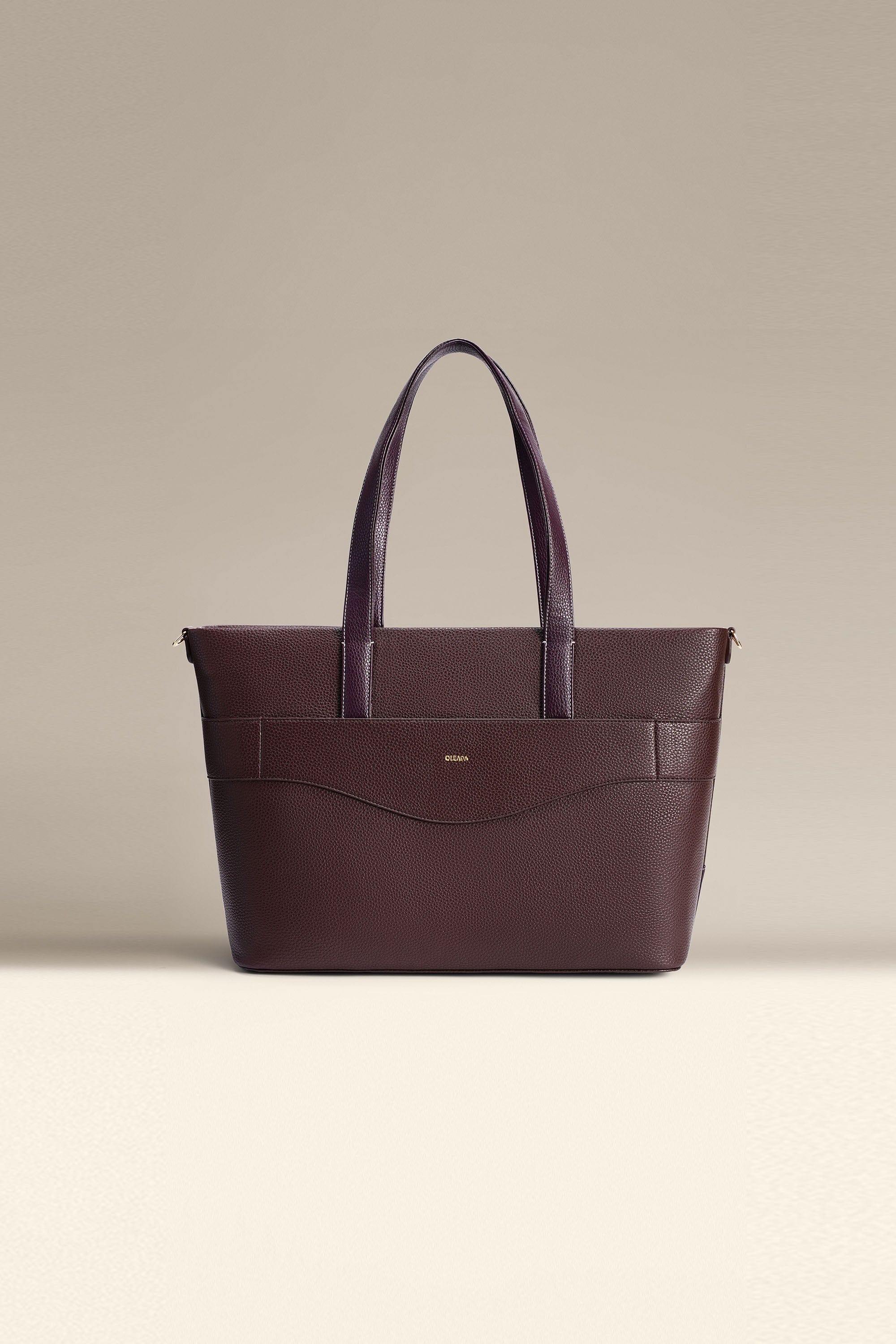 OLEADA NYC Work Tote Bag > Leather Work Tote For Women > Large Capacity Bag > 16 Inch Laptop Bag > Convertible To Shoulder Bag Anchor Tote