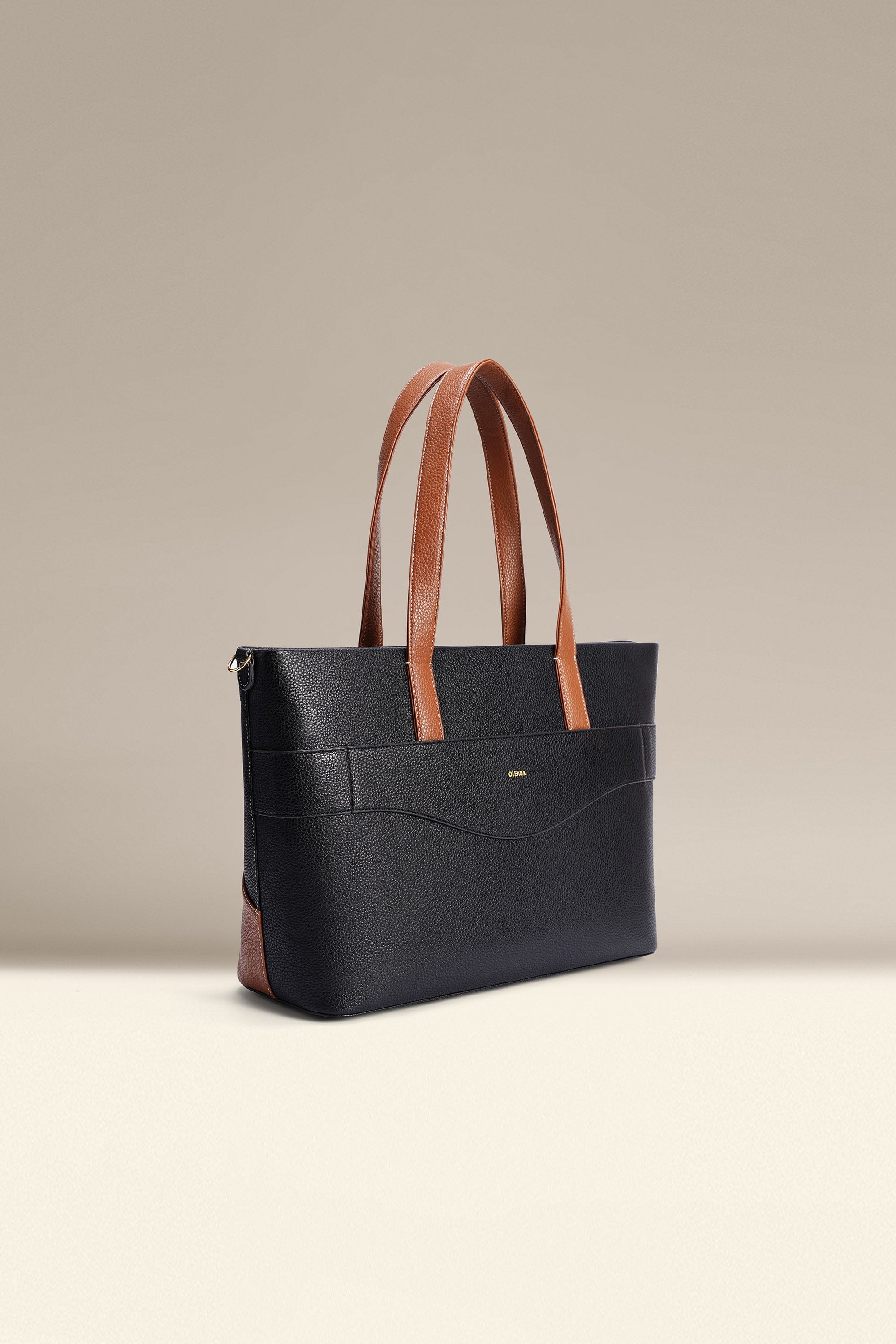 OLEADA NYC Work Tote Bag > Leather Work Tote For Women > Large Capacity Bag > 16 Inch Laptop Bag > Convertible To Shoulder Bag Anchor Tote