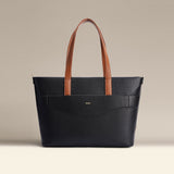 OLEADA NYC Work Tote Bag > Leather Work Tote For Women > Large Capacity Bag > 16 Inch Laptop Bag > Convertible To Shoulder Bag Anchor Tote