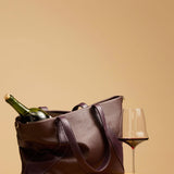 OLEADA NYC Work Tote Bag > Leather Work Tote For Women > Large Capacity Bag > 16 Inch Laptop Bag > Convertible To Shoulder Bag Anchor Tote