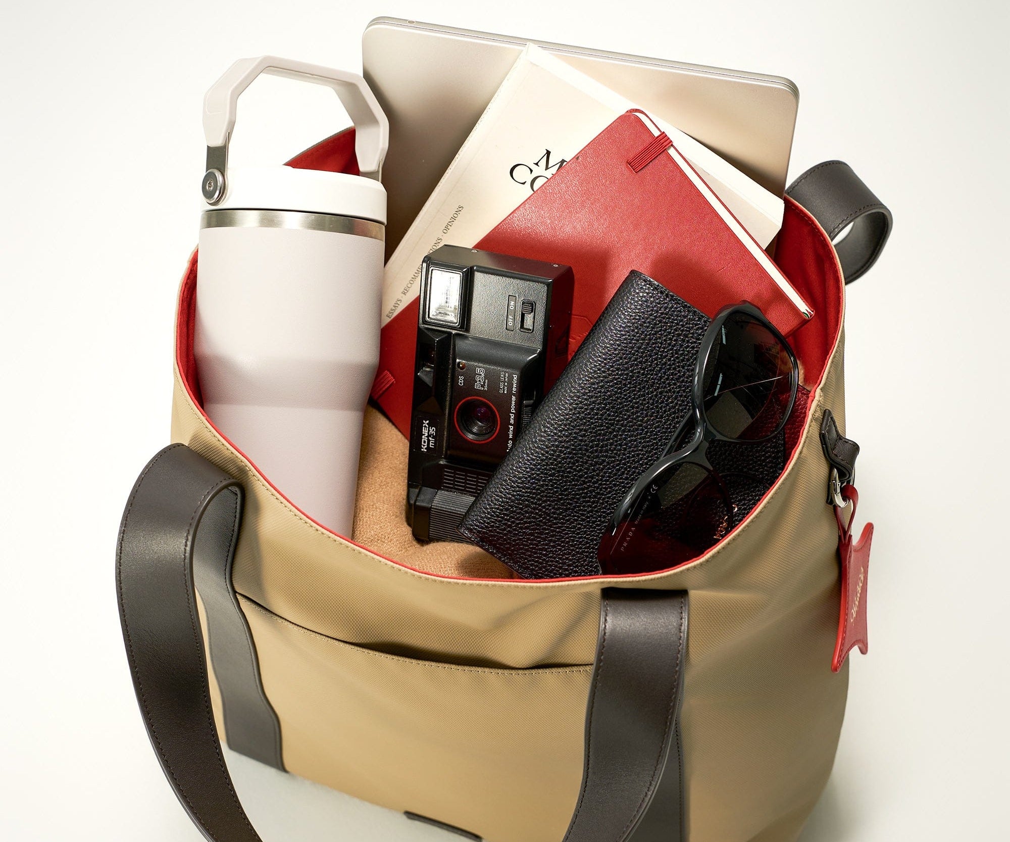 OLEADA NYC Work Tote Bag > Leather Work Tote For Women > Large Capacity Bag > 16 Inch Laptop Bag > Convertible To Shoulder Bag AnyWear Tech Tote