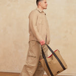 OLEADA NYC Work Tote Bag > Leather Work Tote For Women > Large Capacity Bag > 16 Inch Laptop Bag > Convertible To Shoulder Bag AnyWear Tech Tote