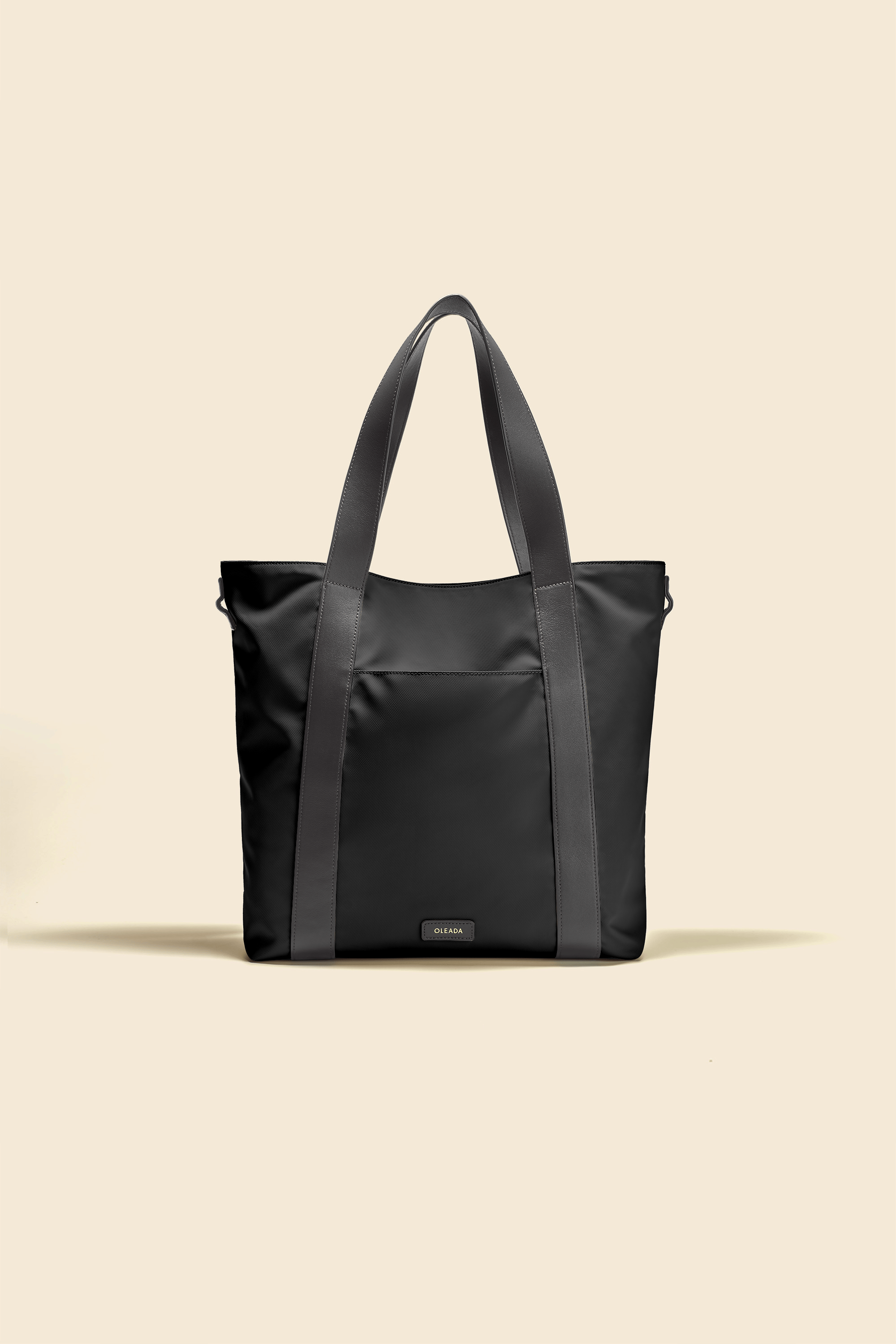 OLEADA NYC Work Tote Bag > Leather Work Tote For Women > Large Capacity Bag > 16 Inch Laptop Bag > Convertible To Shoulder Bag Color_Tokyo AnywWear Tech Tote