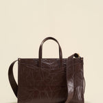 OLEADA NYC Work Tote Bag > Leather Work Tote For Women > Large Capacity Bag > 16 Inch Laptop Bag > Convertible To Shoulder Bag Reverie Tote