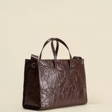 OLEADA NYC Work Tote Bag > Leather Work Tote For Women > Large Capacity Bag > 16 Inch Laptop Bag > Convertible To Shoulder Bag Reverie Tote
